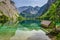 Stunning little cottage on the lake Obersee in Alps