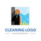 stunning logo design for window cleaning and maintenance