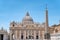 Stunning low-angle shot of the iconic skyline of Vatican City.