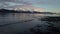 Stunning low tide evening views of Alaska