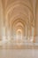 A stunning marble corridor with reflecting arches in Muscat - 1