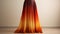 Stunning Maxi Skirt With Vibrant Color Gradient 3d Render