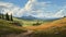 Stunning Mountain Landscape Painting With Rtx On Style