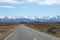 Stunning mountain road in New Zealand