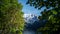 Stunning mountain view on Gosauseen lake in Austria