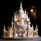 Stunning multi-tiered wedding cake with intricate designs