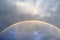 Stunning natural double rainbows plus supernumerary bows seen at a lake in northern germany