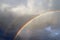 Stunning natural double rainbows plus supernumerary bows seen at a lake in northern germany