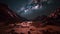 Stunning Nighttime View of Martian Sky: Cinematic Details Revealed in Unreal Engine