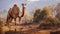 Stunning Nikon D850 Shot Of Majestic Camel In Desert
