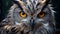 Stunning Owl Photography With Vibrant Yellow Eyes
