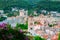 Stunning panorama of Dubrovnik with old town and Adriatic sea, Dalmatia, Croatia.