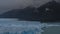 The stunning Perito Moreno Glacier is visible from the observation deck.