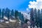 Stunning photograph of Kashmir also called `Paradise on Earth`, the most picturesque part of India, turns into a snowy wonderlan