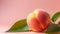 Stunning Photorealistic Peach Image With Explosive Pigmentation