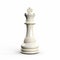 Stunning Physically Based Rendering Of A Solitary White Chess King
