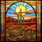 Stunning Plateau Stained Glass In Arizona Desert