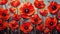 Stunning Poppy Art: Impasto Oil Painting For Sale