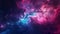 A stunning psychedelic galaxy background filled with bold hues of pink purple and blue