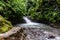 Stunning Rainmaker Waterfalls with Green Trees Rushing Water