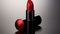 Stunning red lips, classic beauty, statement-making, makeup sophistication. Crafted with precision. Generated by AI