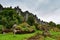 Stunning rock formations, the filming location of `The Hobbit, an Unexpected Journey`, in New Zealand