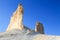 Stunning rock pinnacles in Bozzhira valley view, Kazakhstan