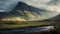 Stunning Scottish Mountain: A Masterpiece Of Matte Painting