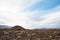 Stunning shot of a Fossil Falls in the Coso Range of California in the United States