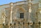 Stunning Sillar Stone Carving Facade of the Church of Saint Augustine in Arequipa, Historical site in Peru