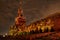 Stunning Spasskaya Tower in Volcanic Fire