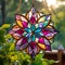 Stunning Stained Glass Sun-Catcher