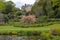 Stunning stately house and gardens in England.