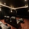 Stunning stylish privat theater. Luxury Home Cinema Room. Private Screening Room