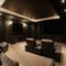 Stunning stylish privat theater. Luxury Home Cinema Room. Private Screening Room