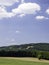 Stunning summer landscape from Rhone region, Germany