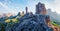 Stunning summer scene of Tre Cime Di Lavaredo National park. Fantastic summer view Dolomiti Alps, South Tyrol, Italy, Europe. Beau