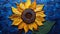 Stunning Sunflower Art: Textural Realism Inspired By Charles Rennie Mackintosh