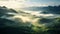 Stunning Sunrise Photography: Majestic Hinterland With Godrays And Mist