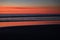 Stunning sunset on Cable Beach, Broome, Western Australia, Australia