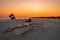 Stunning sunset over Bantayan Island, Cebu, Philippines