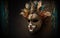 Stunning Ultra realistic and detailed Venice Carnival mask for website design and projects, brochures, Ai generated art.