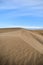 Stunning vertical shot of a desert scenery