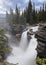 Stunning view of Athabasca falls