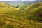 A stunning view from the Cheviot hills on the Scottish border.