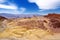 Stunning view of famous Zabriskie Point in Death Valley National Park