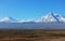 Stunning view from Khor Virap an Armenian monastery and the Ararat peak in Armenia