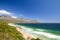 Stunning view of Kogel Bay Beach, located along Route 44 in the eastern part of False Bay near Cape Town between Gordon`s Bay and