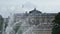 Stunning view of Luxembourg Palace through fountain, sightseeing, tourism