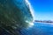 Stunning view of a majestic turquoise ocean wave, shot in the water